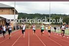 Senior mens 100 metres, EAP International Combined Events, Hexham Northumberland. Photo: David T. Hewitson/Sports for All Pics